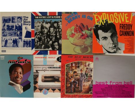 60s - 70s ROCK &amp; ROLL / R&amp;B - LPs. Rockin' clean collection of 59 x (mainly) LPs. Artists/titles include Joe Meek, Th