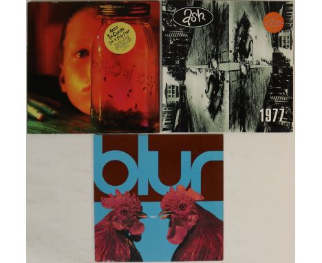 90s INDIE - LPs WITH 12". Excellent bundle of 2 x LPs and 1 x 12", all now long out of print! Titles are Alice In Chains - Ja