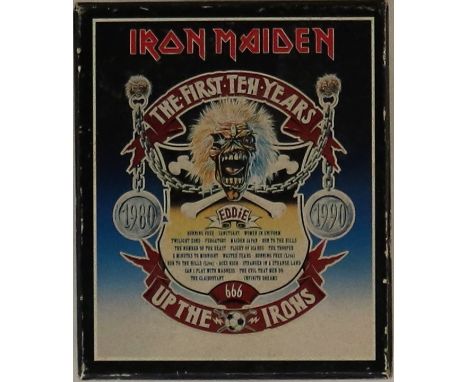 IRON MAIDEN - THE FIRST TEN YEARS COLLECTION - CDs BOX SET. Ace copy of this BOX SET which includes 10 CDs released in 1990 t
