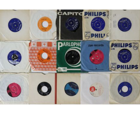 60s ROCK &amp; ROLL / R&amp;B / POP-BEAT - 7". Rockin' collection of 190 x 7". Artists/titles include The Interns (BF 1320, V