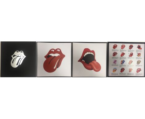 ROLLING STONES EVOLUTION OF THE TONGUE LITHOGRAPH SET. An example of the limited edition box set, containing 16 lithograph pr