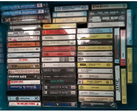MIXED GENRE - CASSETTES/CDs/BOX SETS. Massive killer collection of about 210 x cassettes, 250 x CD albums, 260 x CD singles a