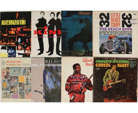 60s ROCK &amp; ROLL / R&amp;B / POP-BEAT - LPs. Rockin' collection of about 215 x LPs. Artists/titles include Oscar McLollie 