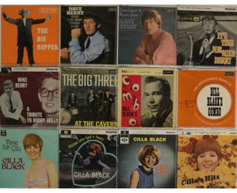 60s ROCK 'N' ROLL / R&amp;B / POP + BEAT - EPs - 'B - C' . More shakin' EPs with 27 from the B's and C's. Artists/titles incl