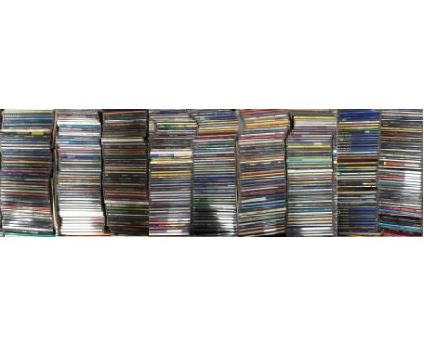 LARGE COLLECTION OF CD SINGLES. 8 large boxes containing over 1000 CD singles covering a broad mix of genres. Artists/titles 