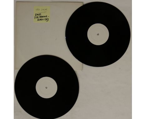 THE SMITHS - RANK &amp; THAT JOKE ISN'T FUNNY ANYMORE - UK WHITE LABEL TEST PRESSINGS. Smashing bundle of 2 x original UK whi