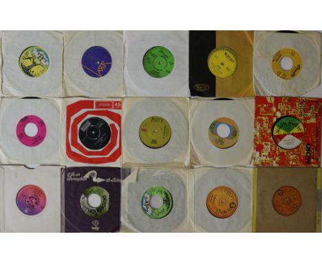 SOUL / FUNK / DISCO - 7". Shakin' collection of about 120 x 7". Artists/titles include Wood Lane (GIL 537), Dennis Brown (LAS