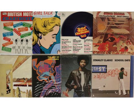 SOUL / FUNK / DISCO - LPs/12". Dancin' clean collection of 25 x LPs and 11 x 12". Artists/titles include British Motown Chart