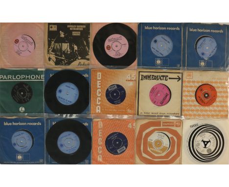 BLUES-ROCK / PSYCH ROCK - 7". Killer bundle of 15 x 7". Artists/titles include Julian Covey - A Little Bit Hurt / Sweet Bacon