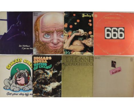 VERTIGO SWIRL LPs. Another ace run of Vertigo swirl LPs, 8 included (6 x swirl, 2 x spaceship) with this pack including lesse