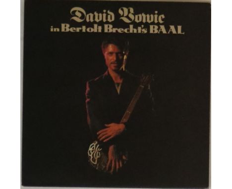 DAVID BOWIE - IN BERTOLT BRECHT'S BAAL EP - MISPRESSING (PLAYING 'WILD IS THE WIND). Extremely unusual mispressing of the 198