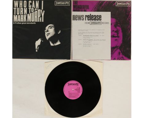 IMMEDIATE - 60s LPs. Cracking selection of 3 x original UK Immediate LPs. Titles are Sam Cooke - The Wonderful World Of Sam C