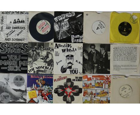 PUNK, POST PUNK &amp; NEW WAVE 7" COLLECTION. Definitely an impressive selection of 49 x 7" singles here for you with some bi