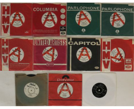 60s POP - (LARGELY) UK 7" DEMOS. More cool original UK 7" demos with 10 included and 1 x stock (11 records in total). Artists