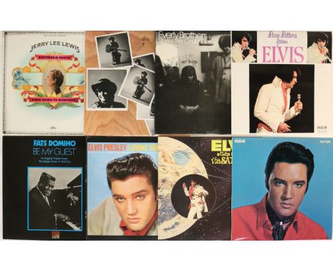 ROCK 'N' ROLL / R&amp;B - LPs. Rockin' clean collection of 67 x LPs. Artists/titles include Buddy Holly, The Crickets (x4) in