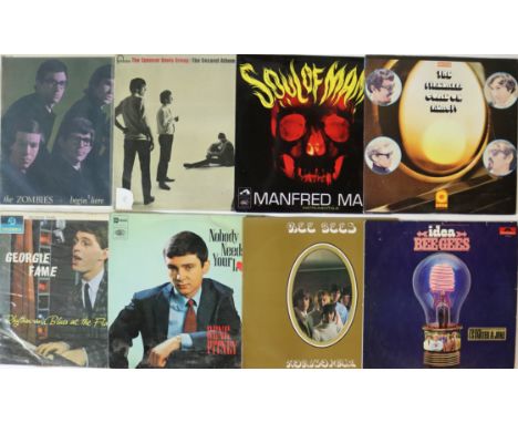 60s/60s ARTISTS (POP &amp; BEAT) - LPs. Shakin' collection of around 100 x LPs. Artists/titles include The Zombies - Begin He