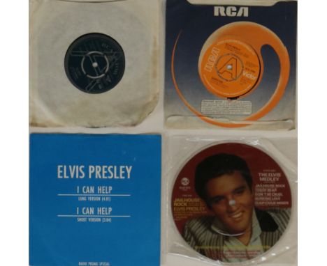 ELVIS PRESLEY - PROMO/LTD EDITION 7". Wicked bundle of 4 x promo/ltd edition 7" releases. Titles are U.S. Male (UK promo RCA 