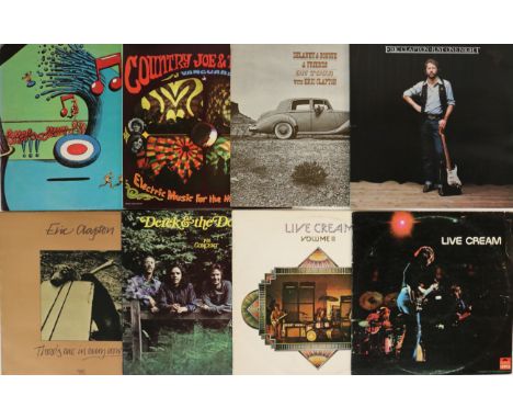 BLUES/CLASSIC/SOUTHERN ROCK - LPs. Essential listening with this collection of 20 x LPs with a great offering for Cream (and 