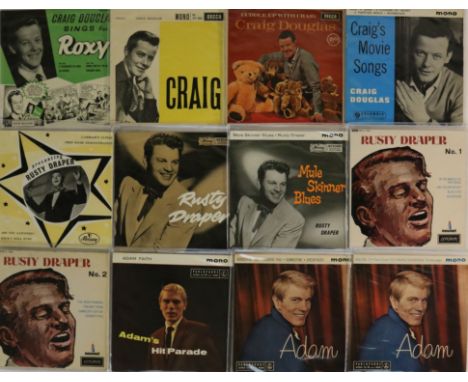 60s ROCK 'N' ROLL / R&amp;B / POP + BEAT - EPs - 'D - E' . 31 EPs from the D's and E's once again fully loaded with rarities.