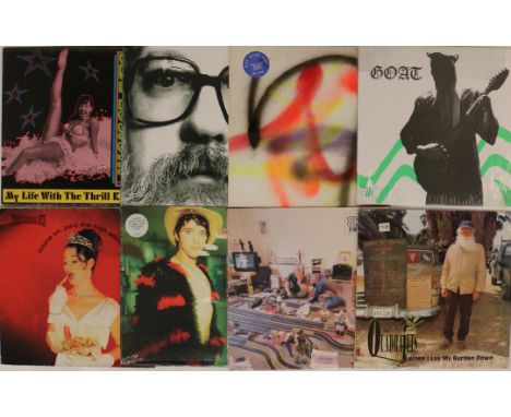 INDIE/ALT - LPs/12". Killer collection of 17 x LPs with 34 x 12" and 3 x 10" (54 releases in total) loaded with out of print 