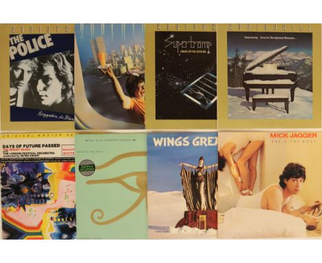 70s - 80s ROCK / POP - LPs/12"/7". Fab collection of 32 x LPs, 1 x 10" and 4 x 7", including some audiophile series releases.