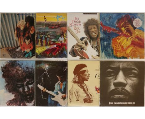 JIMI HENDRIX COLLECTION - LPs. Rockin' clean bundle of 22 x LPs. Titles include Band of Gipsies (original 'puppet' sleeve, 24