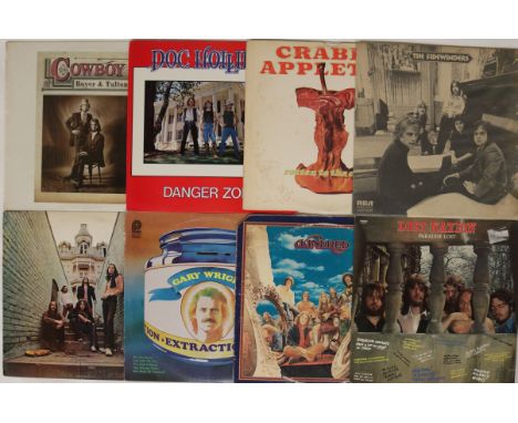 70s - 80s FOLK ROCK / BLUES ROCK / US ROCK - LPs. Amazing collection of 68 x LPs. Artists/titles include Cowboy, Grabby Apple