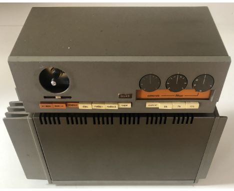 QUAD AMPLIFIER. A Quad 303 Power Amplifier, a Quad 33 preamp, various cabling.