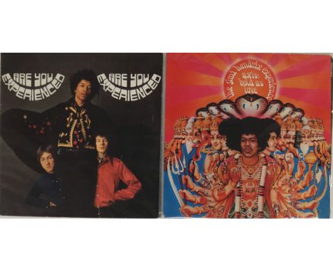 JIMI HENDRIX - AXIS BOLD AS LOVE/ARE YOU EXPERIENCED - 1ST UK PRESSING LPs. Blistering bundle from Buster with these 2 origin