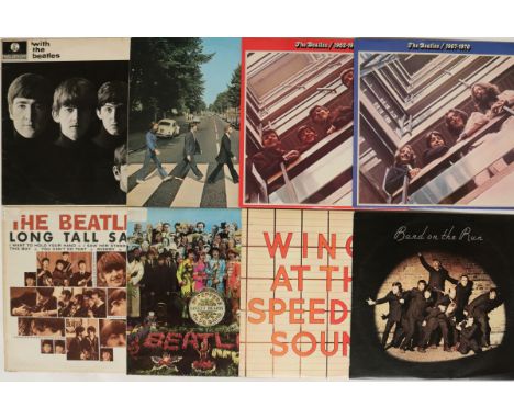CLASSIC ROCK &amp; POP LP COLLECTION INC BEATLES. Excellent job lot of 87 LPs with some classic albums starting with 8 Beatle