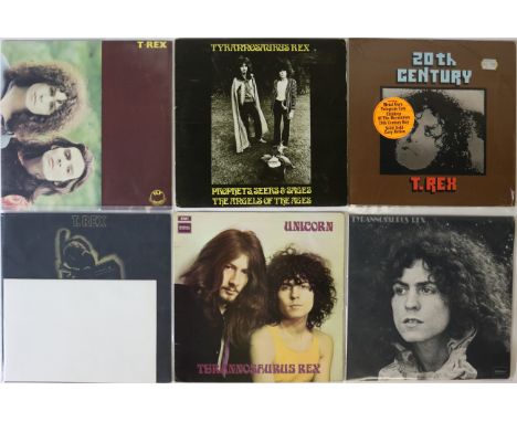 T REX/MARC BOLAN LPs. Glam-tastic pack of 10 x killer LPs including original Regal Zonophone pressings... Titles are A Beard 