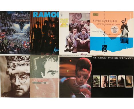 70s - 80s / ROCK / POP / ALTERNATIVE ROCK - LPs/10"/12". Ace collection of 44 x LPs, 7 x 10" and 20 x 12", including some dem