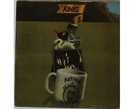 THE KINKS - ARTHUR OR THE DECLINE AND FALL OF THE BRITISH EMPIRE LP (UK ORIGINAL - NSPL 18317). Lovely original UK pressing o