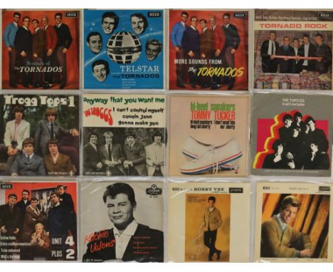 60s ROCK 'N' ROLL / R&amp;B / POP + BEAT - EPs - 'T - V' . Terrific titles from the T's and V's with 19 EPs. Artists/titles i