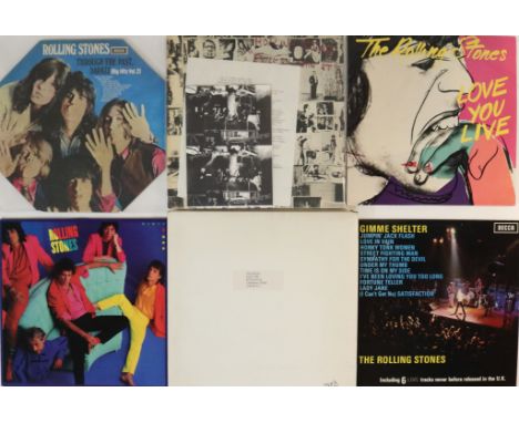 THE ROLLING STONES - LPs. Super clean bundle of 5 x LPs. Titles are Exile On Main St. (UK original COC 69100 A2/B1/C2/D2 - Ex