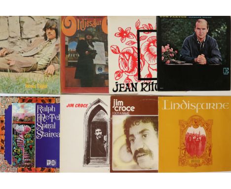 FOLK/FOLK-ROCK - LPs. A musical delight with this collection of 100 x LPs. Artists/titles include Various - In Our Own Way Ol