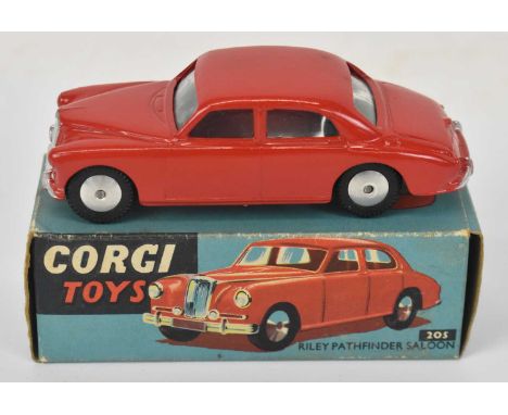 CORGI; a boxed Riley Pathfinder Saloon in red colourway. 