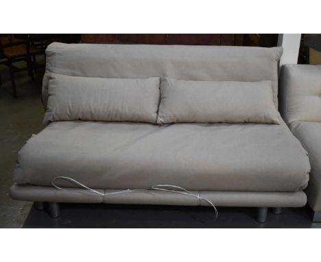 LIGNE ROSET; a modern French sofa bed.