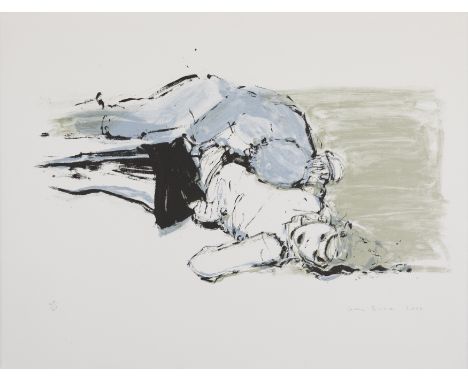 Lisa Brica,&nbsp;South African b.1968-&nbsp;Untitled, 2008;&nbsp;lithograph in colours on wove,&nbsp;signed, dated and number