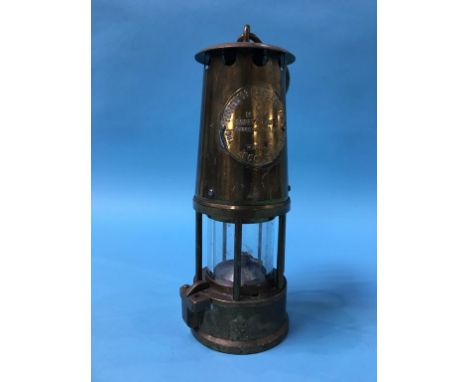 An Eccles Miner's lamp
