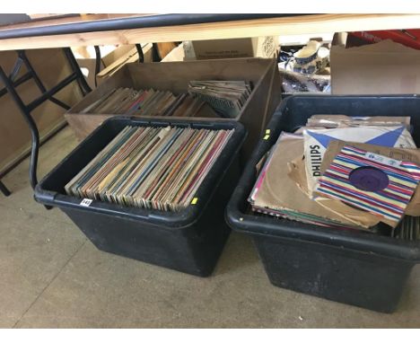 Three boxes of LPs, including Dean Martin, Cole Porter etc.