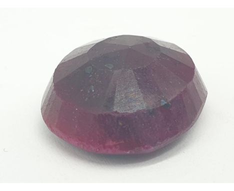 20.58ct Natural Ruby Gemstone IDT Certified 