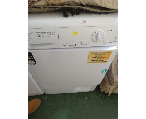 HOTPOINT FIRST EDITION CONDENSER DRYER