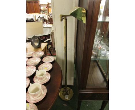BRASS DIRECTIONAL FLOOR LAMP