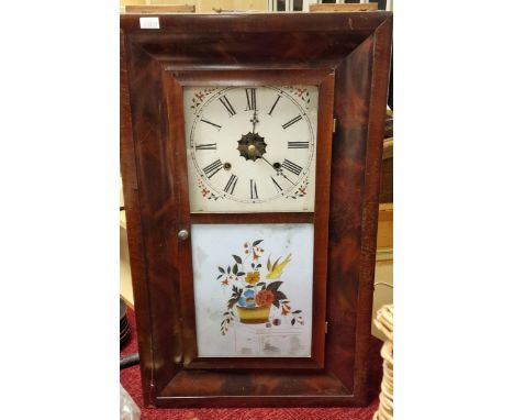 Antique American Waterbury Wall Clock