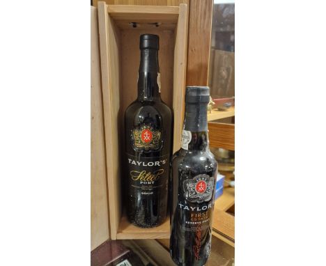 Taylor's Select and First Estate Bottles of Port
