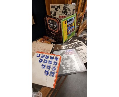 Family 1970's Rock Assortment of Ten Vinyl LP Records, inc Anyway First Pressing - Roger Chapman Interest