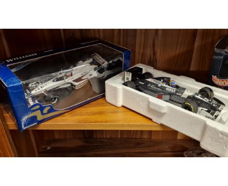 F1 Formula One Jenson Button Williams Hot Wheels Car + Partially boxed Heinz Harald Frentzen Sauber