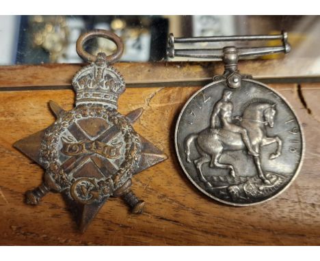 WWI World War One Army Medals inc 1914-15 Star - inc 5499 2AM W Fleming RFC