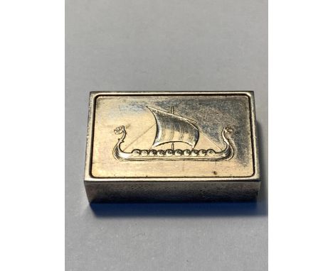 A HALLMARKED LONDON SILVER INGOT 